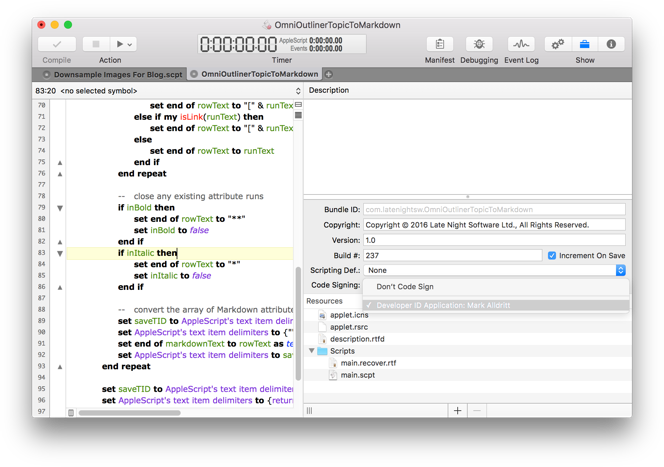 Script Debugger for Mac 8.0.2 序号版 - 优秀的AppleScript调试工具